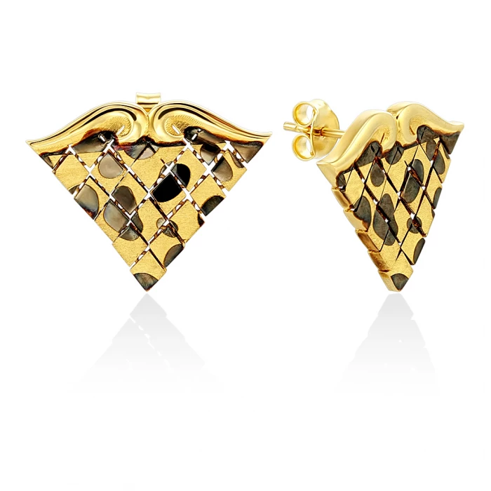 Серьги из золота 585 пробы