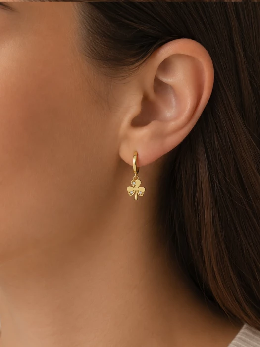 Серьги из золота 585 пробы