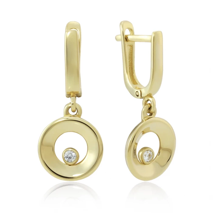 Серьги из золота 585 пробы