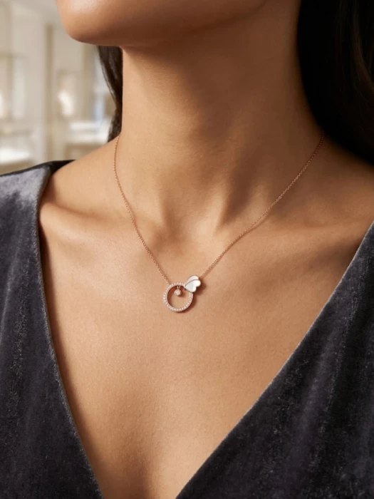 Колье из серебра 925 пробы